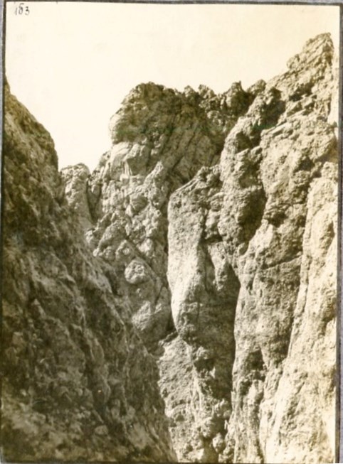 Presolana (dettaglio - parete nord)