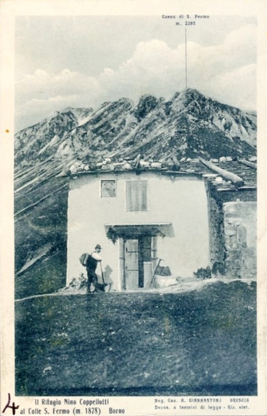 Il rifugio Nino Coppellotti