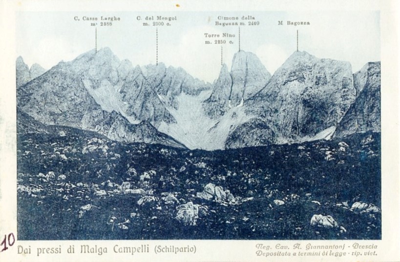 La Concarena (versante ovest)