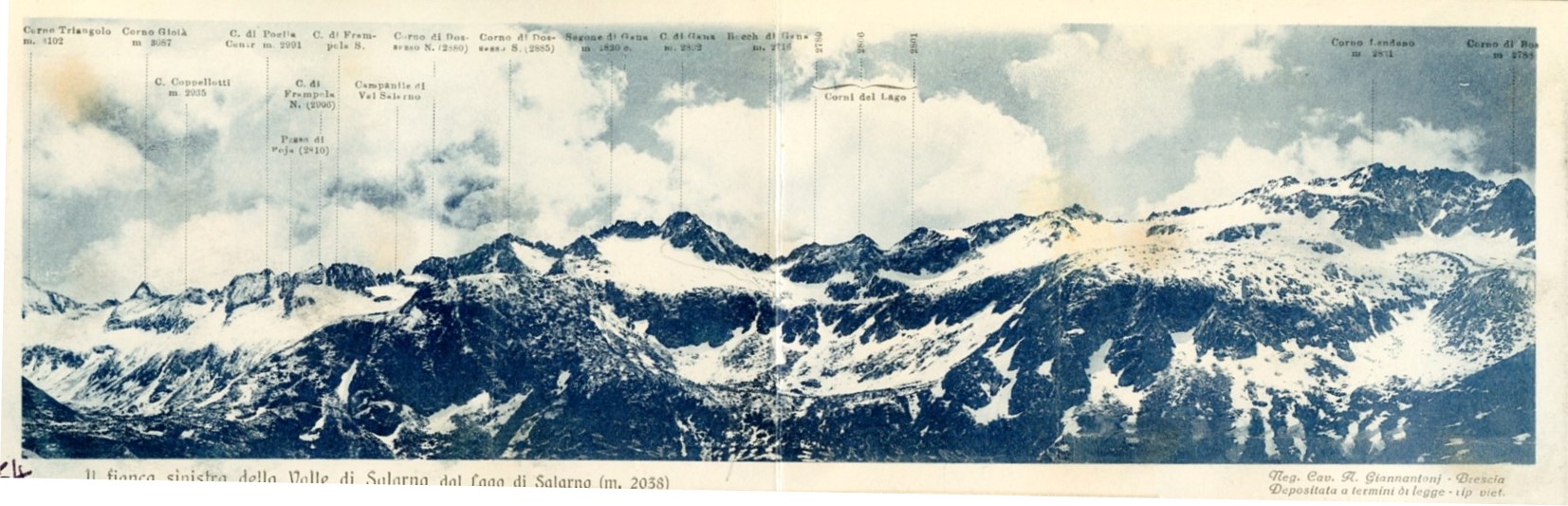 Il fianco sinistro della Val Salarno
