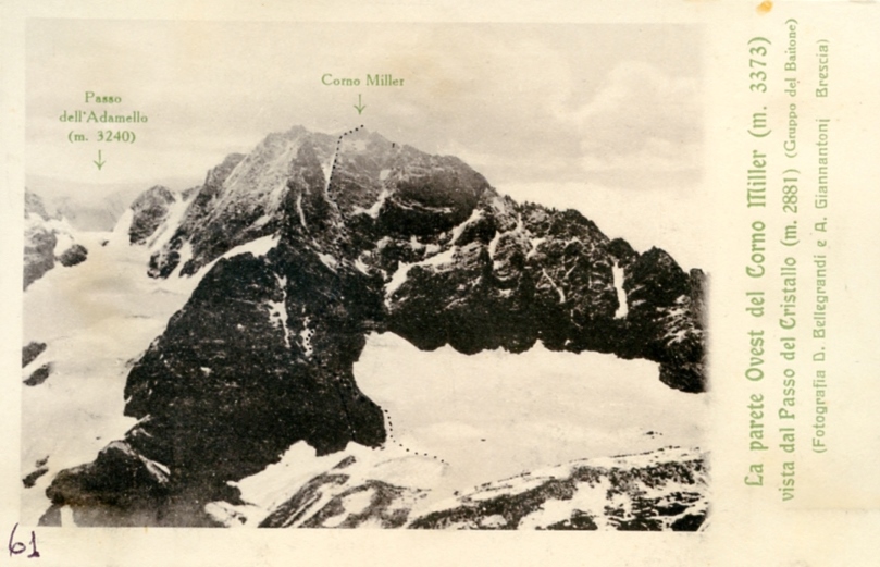 Parete ovest Corno Miller