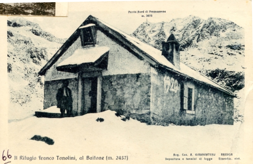 Il rifugio Franco Tonolini