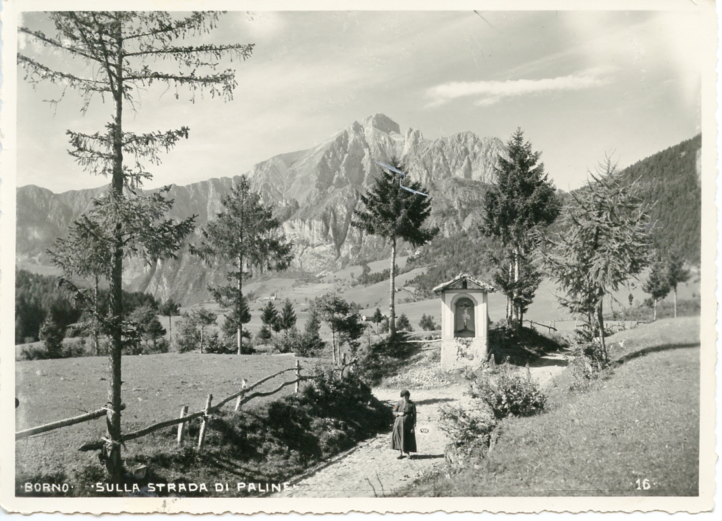 Borno - sullo sfondo pizzo camino