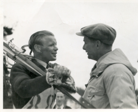 Sigmund Rund ( a sinistra )