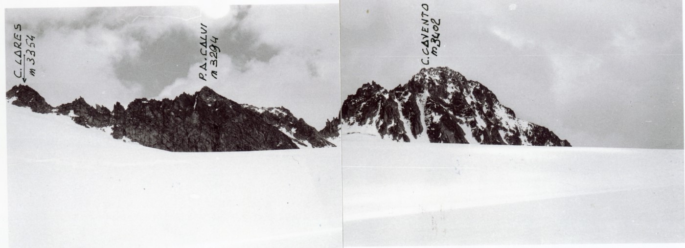 Cime Lares, Calvi e Cavento