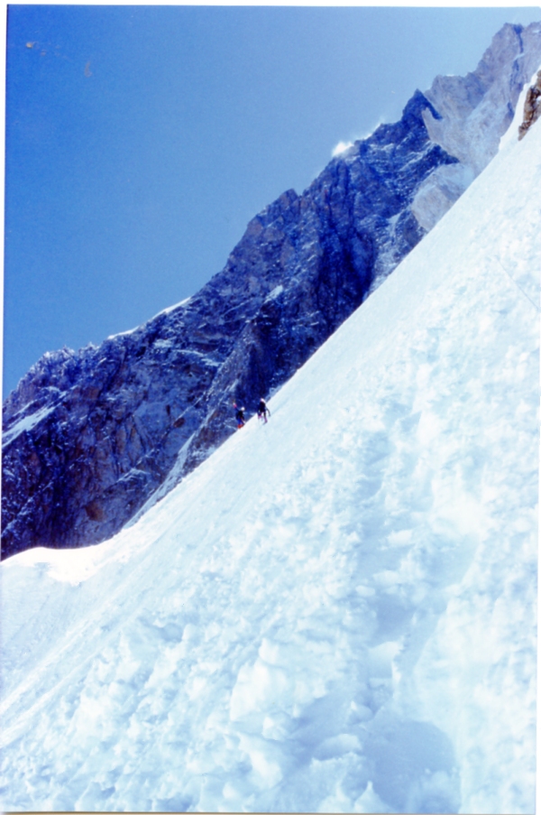 Gasherbrum IV La salita al campo 1
