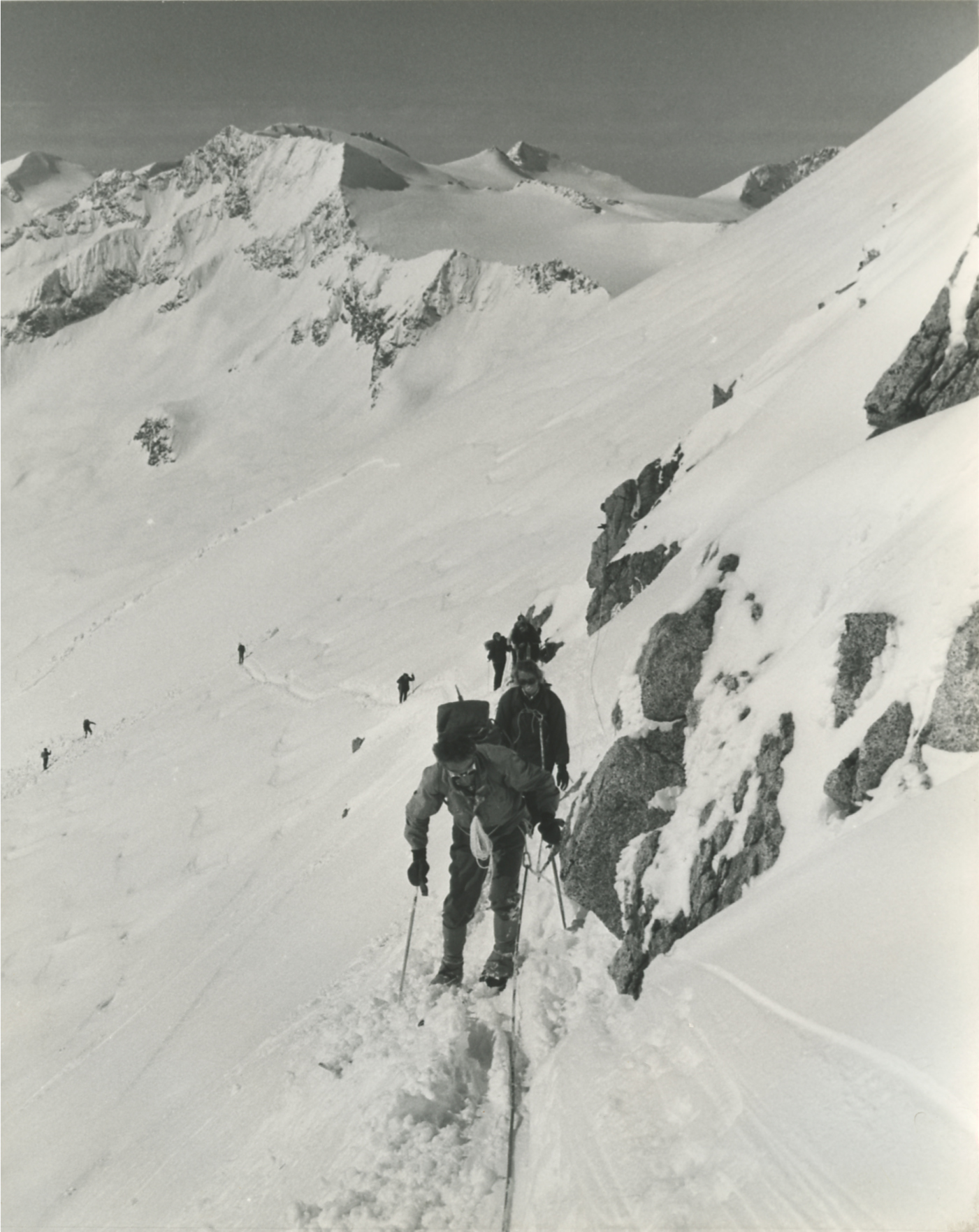 Alpinisti in Adamello